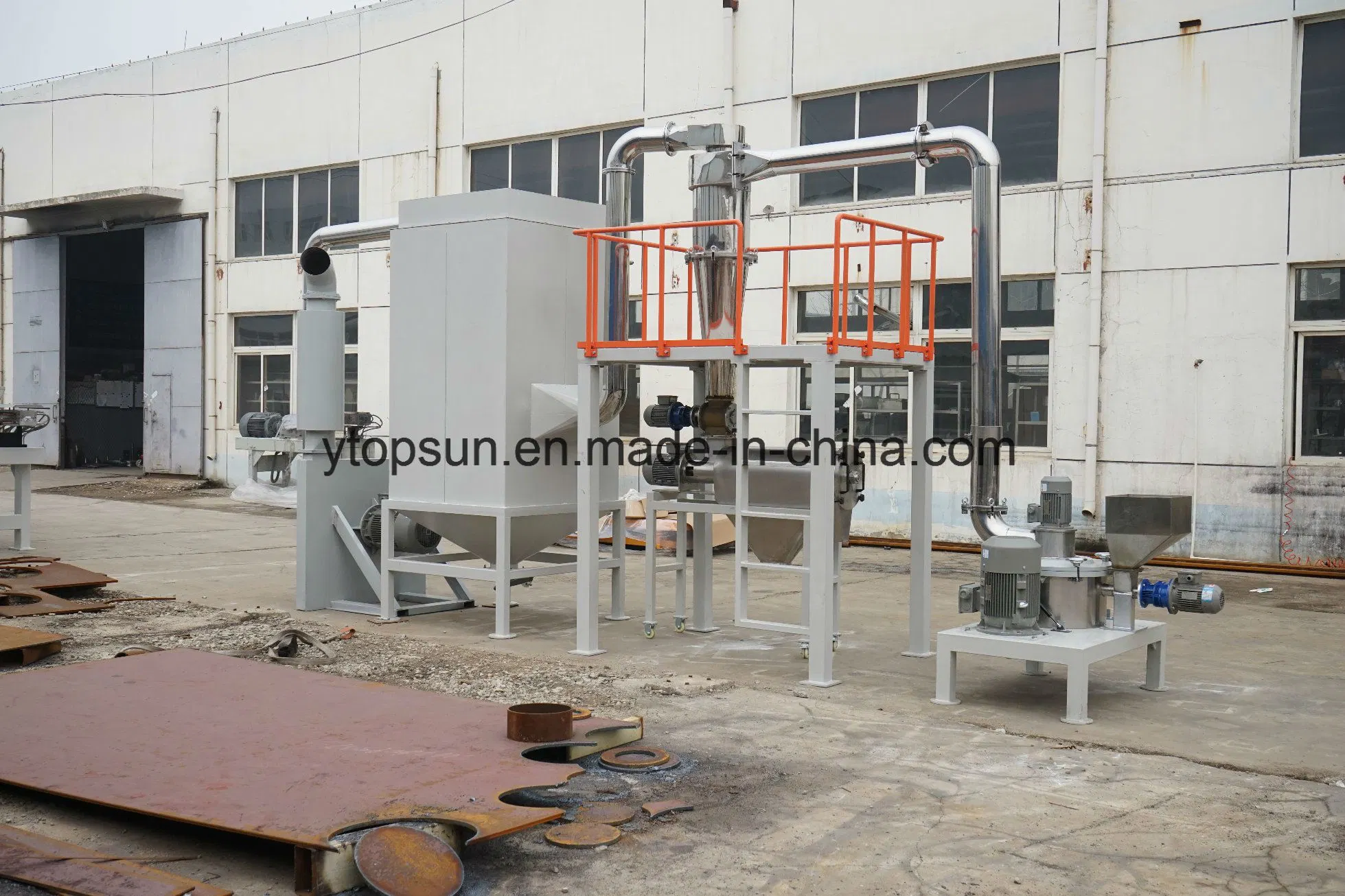 Adjustable Particle Size Distribution Powder Coating Grinding System