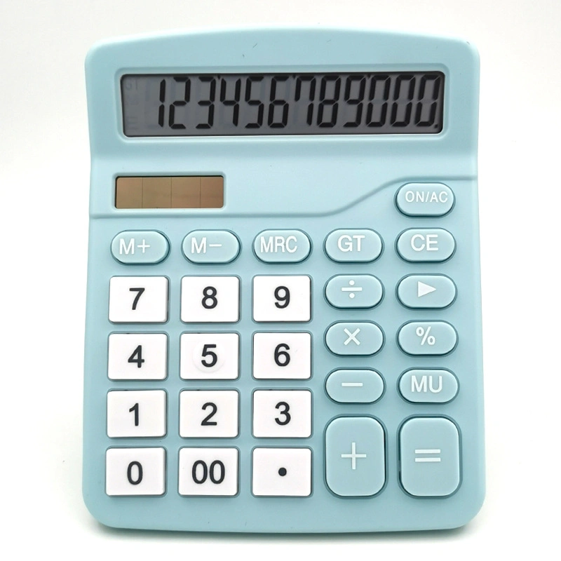 Цветной 12-битный офисный калькулятор Solar Scientific