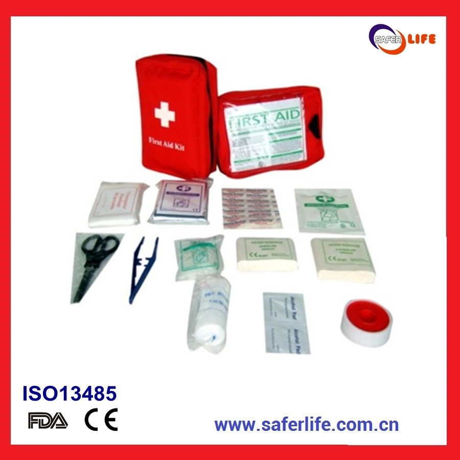 A FDA ISO marcação OEM China fábrica venda quente portátil de emergência inicial personalizada do Kit de Primeiros Socorros