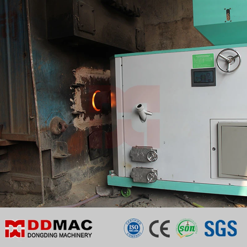 High Efficiency Wood Pellet Burning Stove, Biomass Combustion Furnace