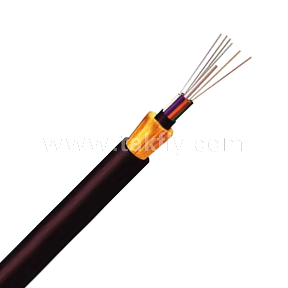 24 Core ADSS todos cables dieléctricos de fibra óptica para exteriores autosoportables