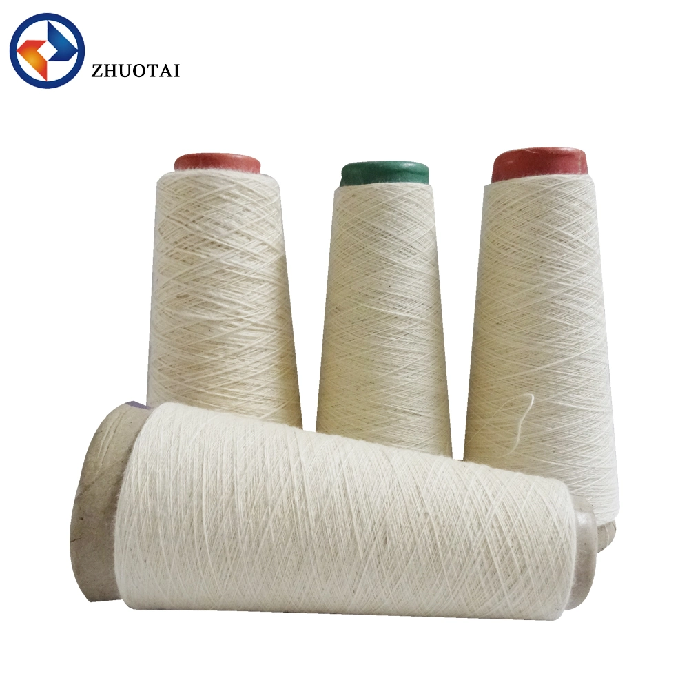 100% Cotton Ne 8-10-16 Slub Style Yarn for Socks and Sweater