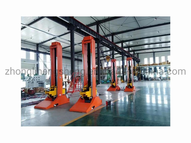 25t Electric Mobile Hydraulic Train Locomotive Lift Jack Machine