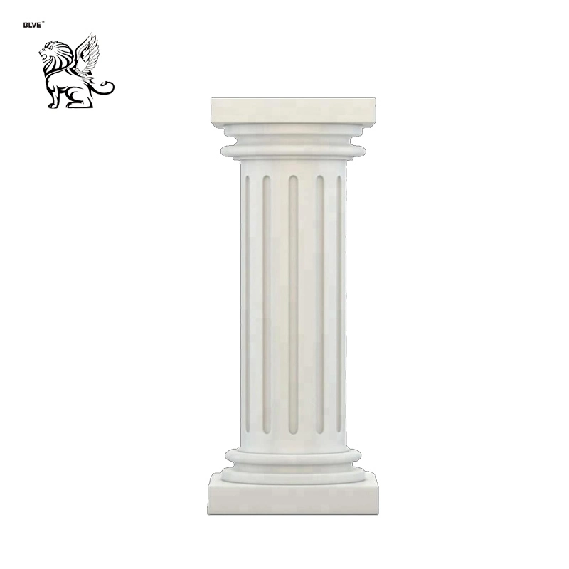 Factory Wholesale/Supplier Greek Popular Wedding Used Pedestal Square Marble Column Mcy-55