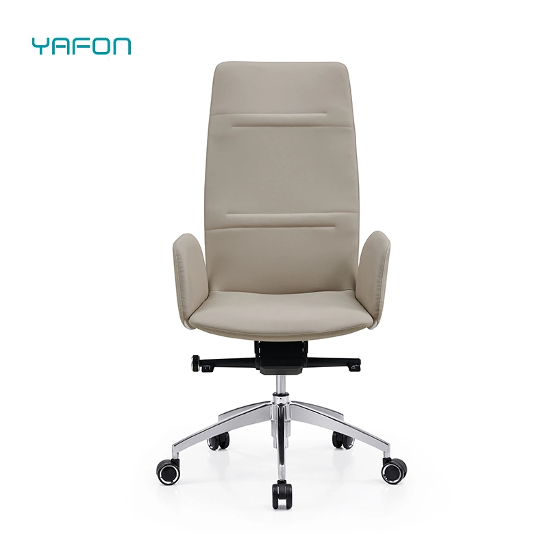 Office Furniture Executive Chair Leather Reclining Office Ergonomic Chair Low Back with Castors