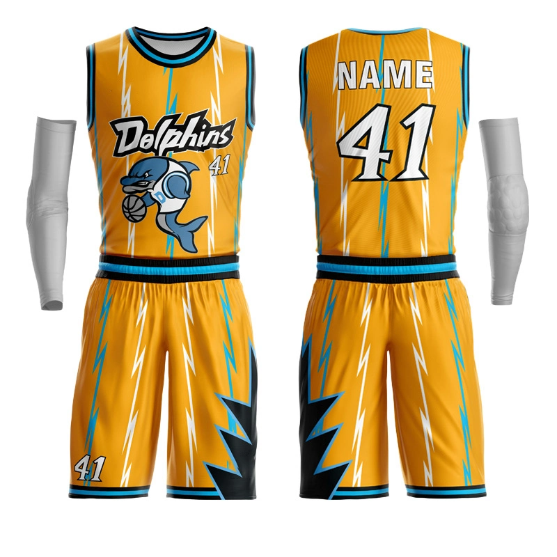 Custom Großhandel/Lieferant Jersey Sport Blank Sublimation Basketball Uniform Tragen