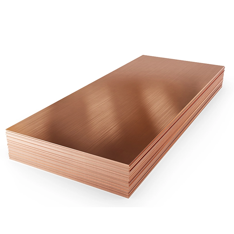 Factory Direct Sales H63 H65 H96 Tp1 Tp2 Tu2 C28000 Copper Sheet for Refrigerator