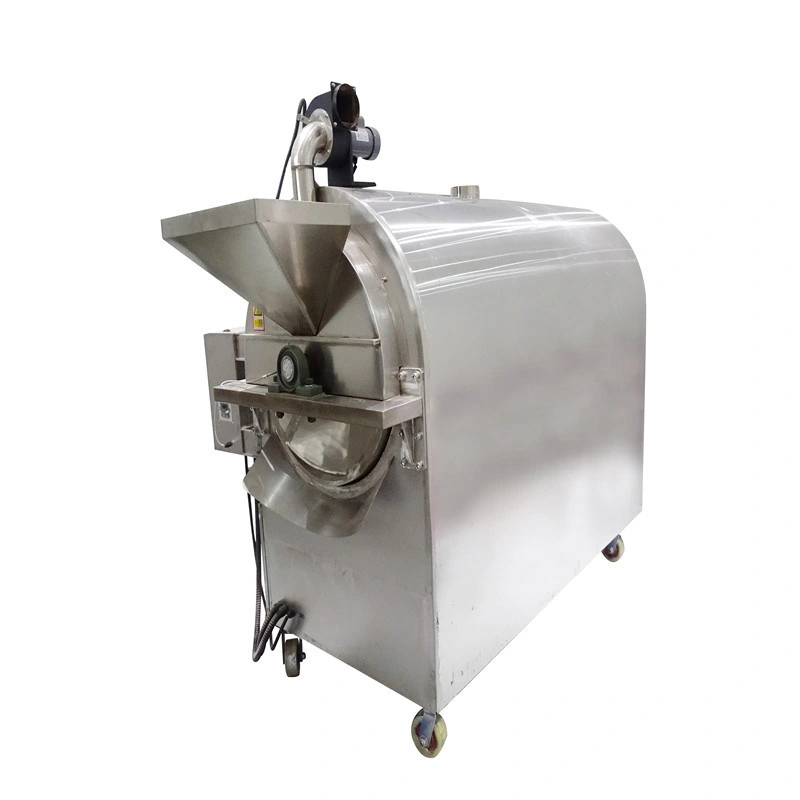 Industrial Automatic 60-90kg Electric Coffee Bean Roaster Peanut Sunflower Seed Roaster Nuts Roasting Machine Air Coffee Baking