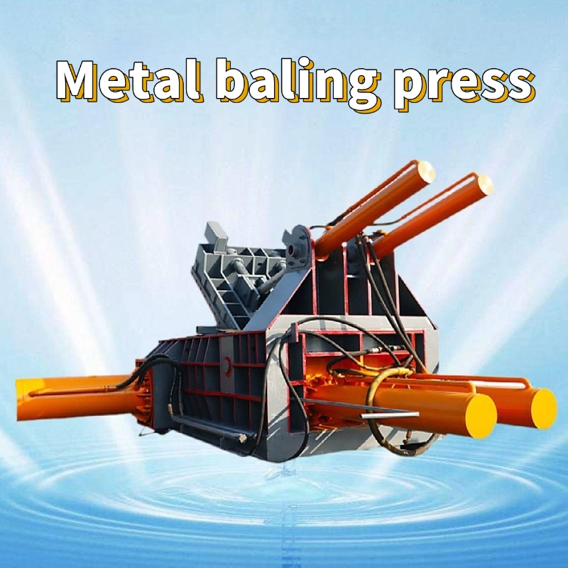 Scrap Aluminum Metal Baling Machine Aluminum Alloy Stainless Steel Press Color Steel Tile Metal Baling Machine