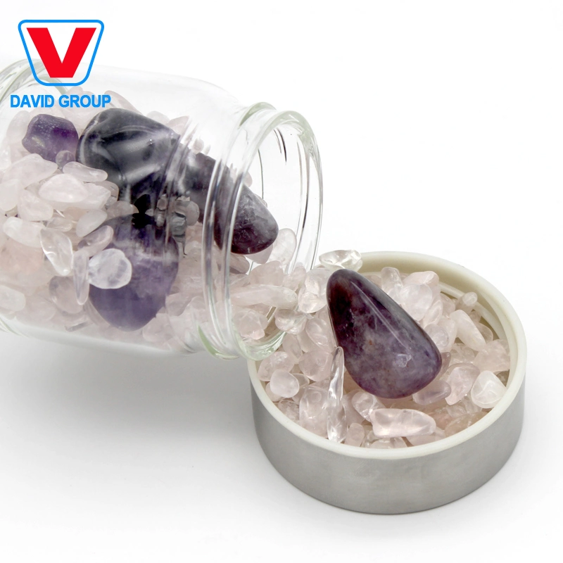 Natural Crystal Stone Crystal Glass Water Bottle