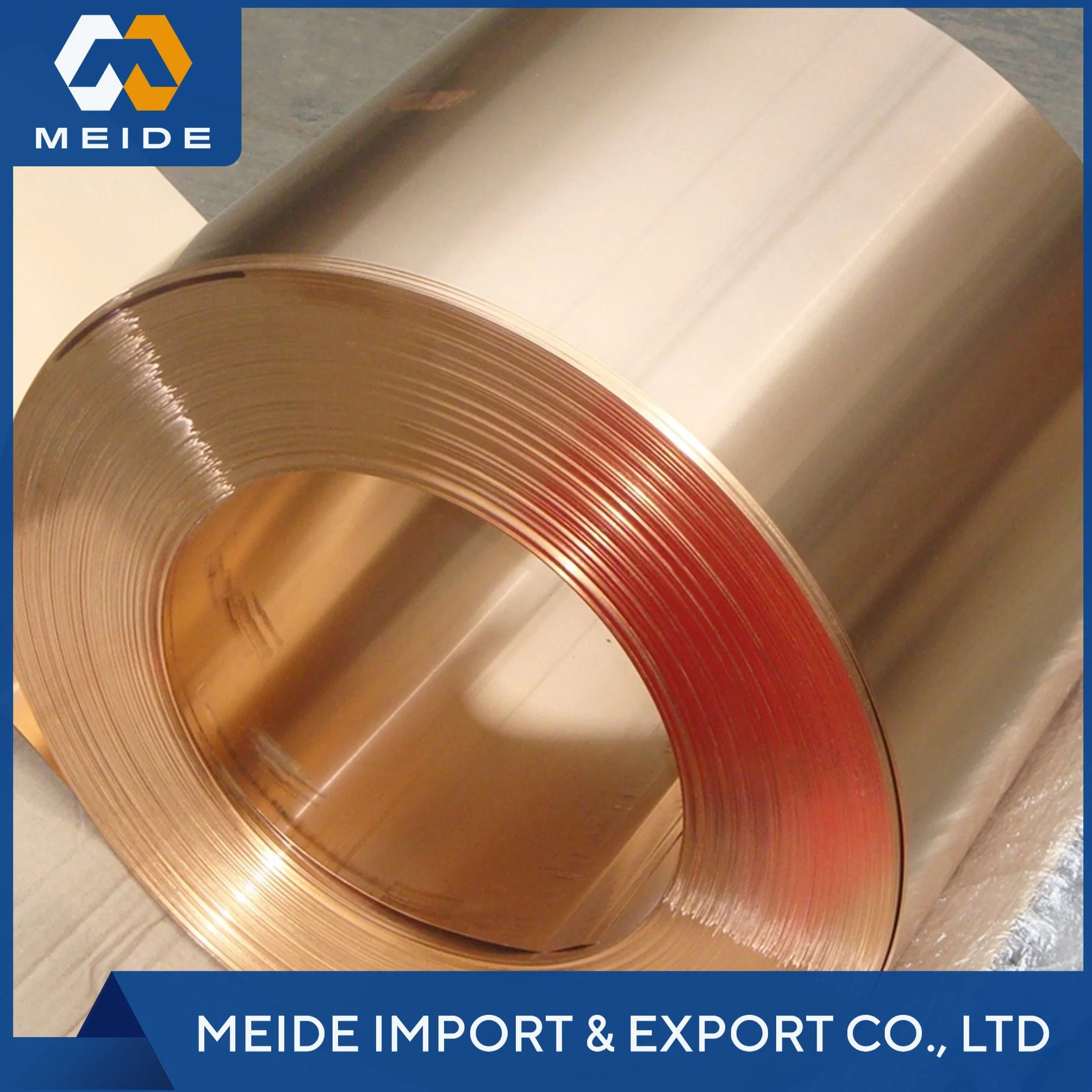 Conductive Copper Foil Strip C35300 C50100 C5010 C50500 C5050 C50700 C5071 C3531 Lead Brass Decorative Grounding Copper Coil Wire Foil