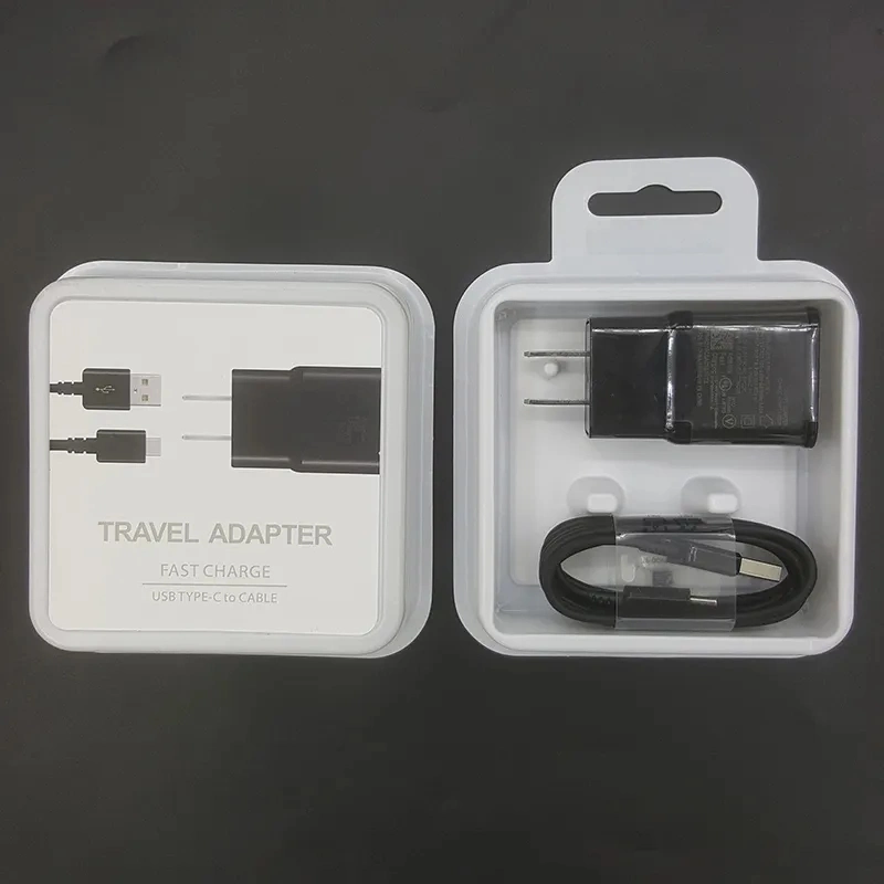 S Msung Galaxy S7 S8 Charger - Original Adaptive Fast Charging USB Travel Wall Charger with Cable Kit