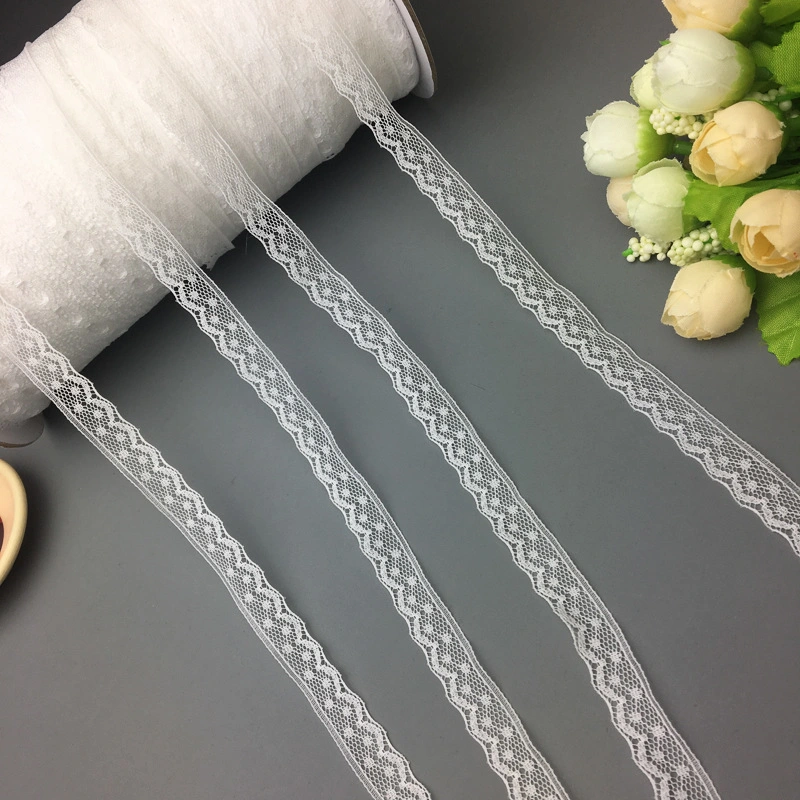 Double Edge Decorative Pattern French Lace Fabric Elastic Stretch Hot Selling Wholesale/Supplier Lace Fabric