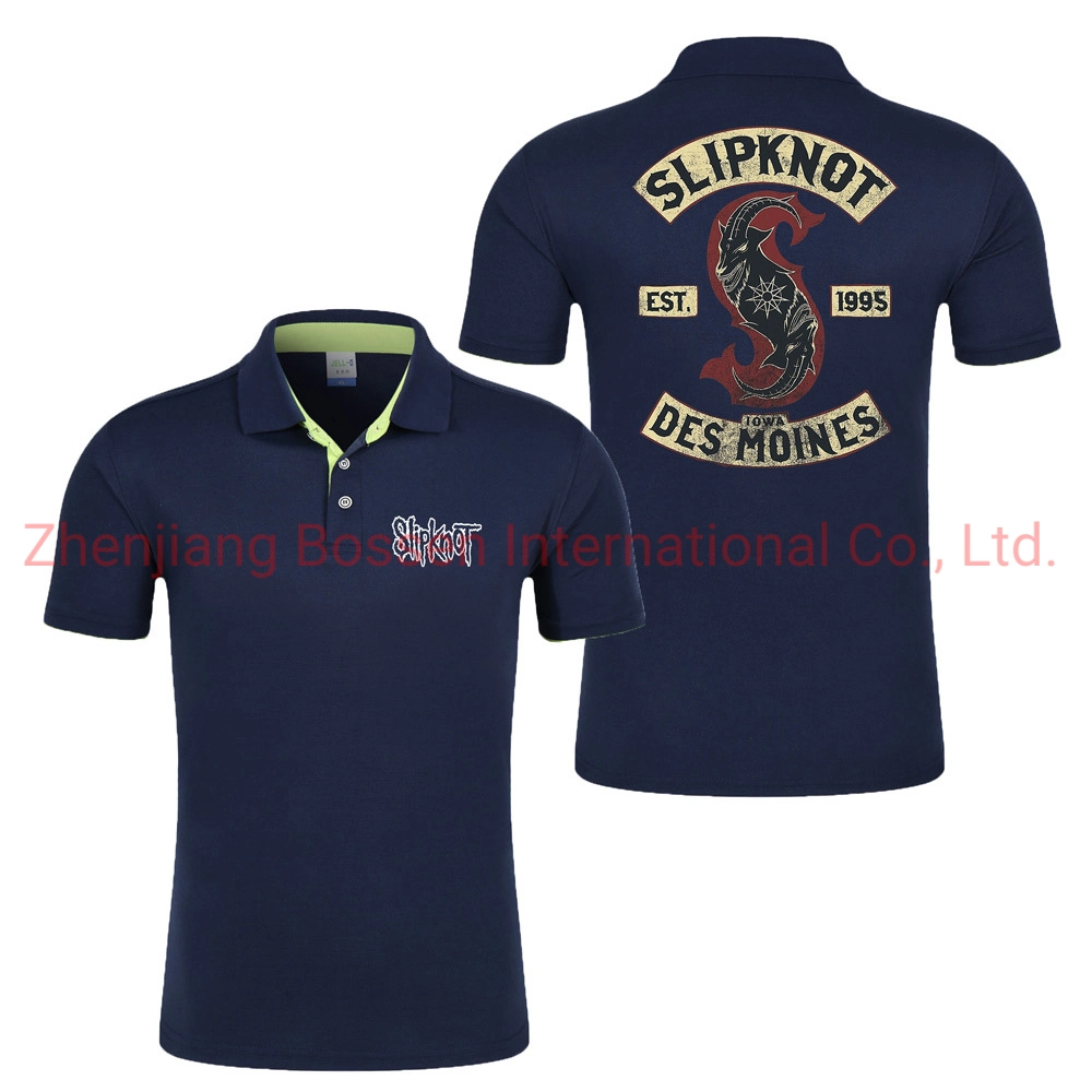 China Polo Factory OEM Custom Design Sports Wear Team Player Fans Uniform Polo Shirt