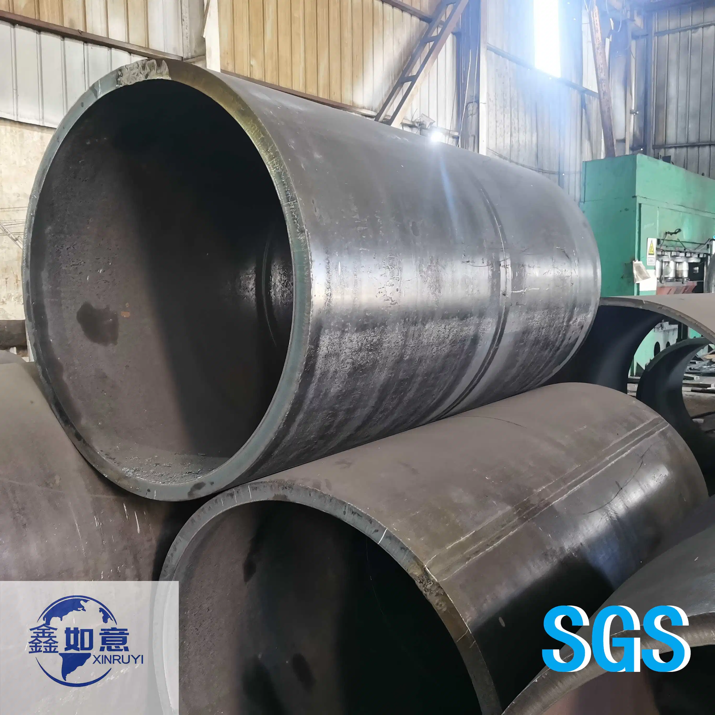 Best Selling ERW E355 A178 60 Od Structural ERW Welding Round Pipe Thick Wall Steel Pipe