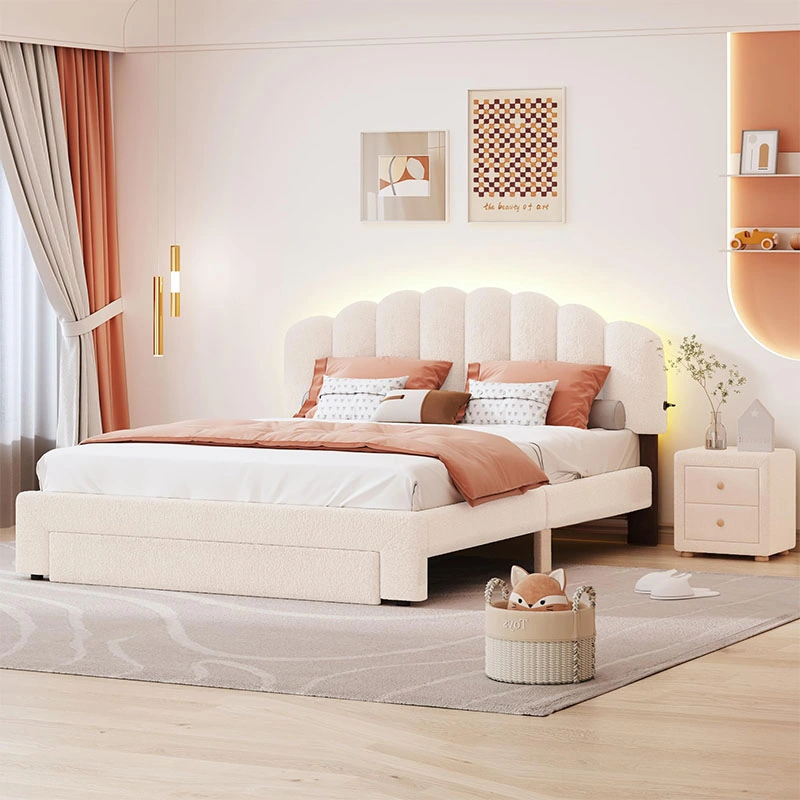 Smart Bed Indoor Wood Bedroom Furniture Sets