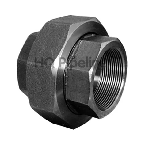 A105 Forged Carbon Thread Steel Pipe Fittings/NPT Threaded Union