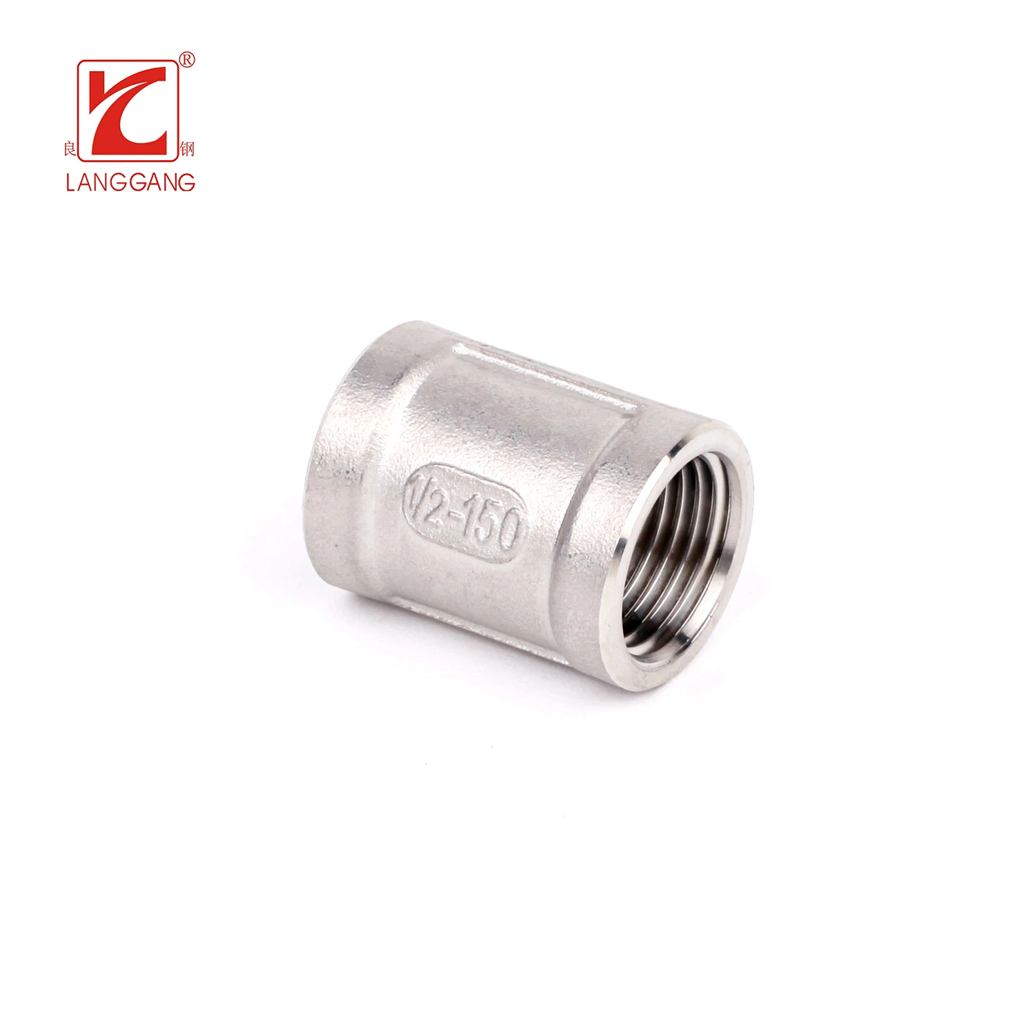 Pipe Fitting BSPT NPT Thread Screw Stainless Steel Euqal Socket