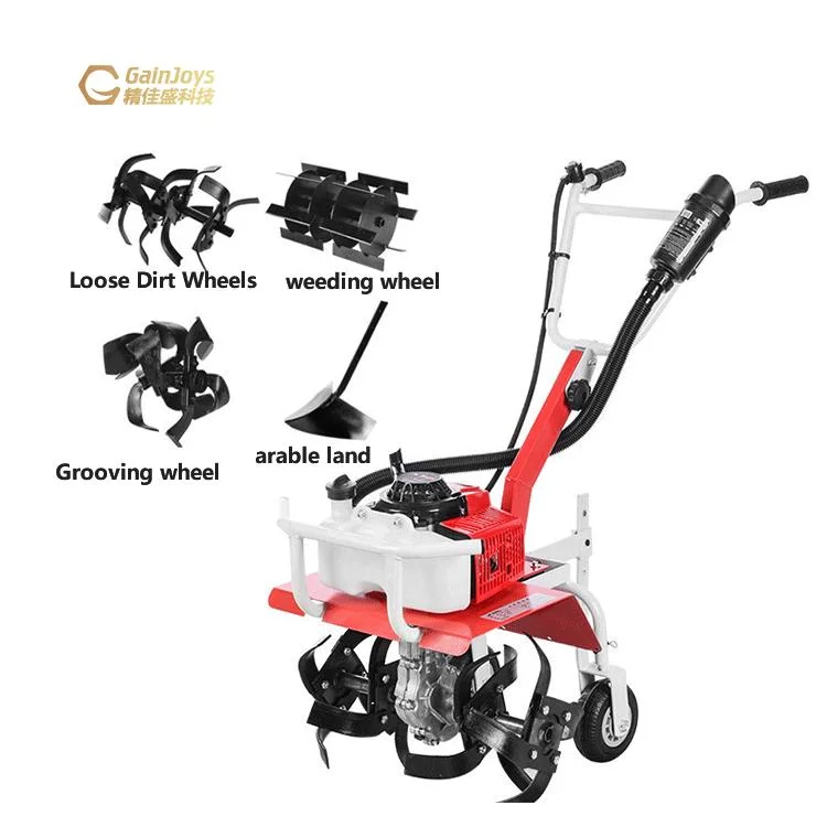 Top-Rang Beruf Landmaschinen Landwirtschaft Maschine Farm Verwenden Kultivatoren Rotary 8HP Mini Power Tiller Hoe Cultivator