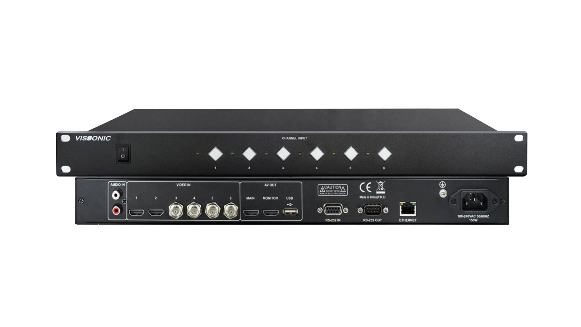 Vissonic Video Conference AV Bridge Camera Auto-Tracking Controller Support Zoom Audio Conferencing