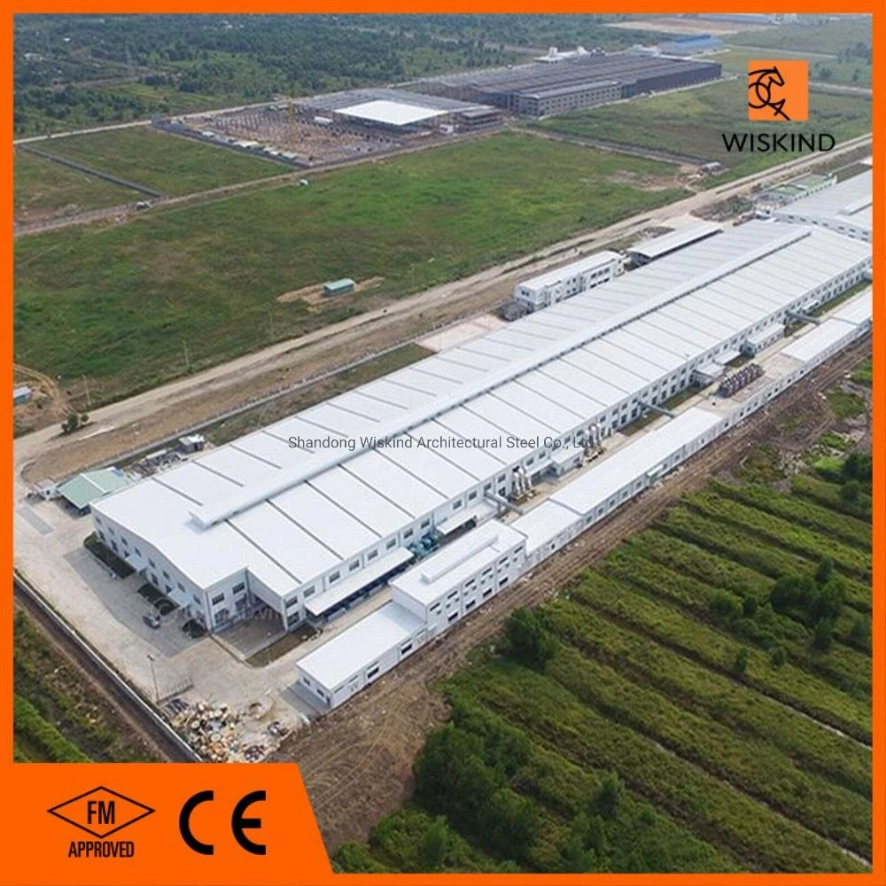 PEB/Prefab/Tekla/Prefab/ Construction en acier bon marché de Chine pour entrepôt/Construction en acier/structure en acier/entrepôt/atelier/stockage/ferme Avec ce/FM