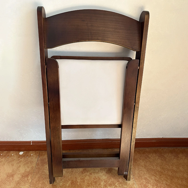 Wholesale/Supplier Wood Chairs High quality/High cost performance  Folding Wood Dining Wooden Wedding Chairs