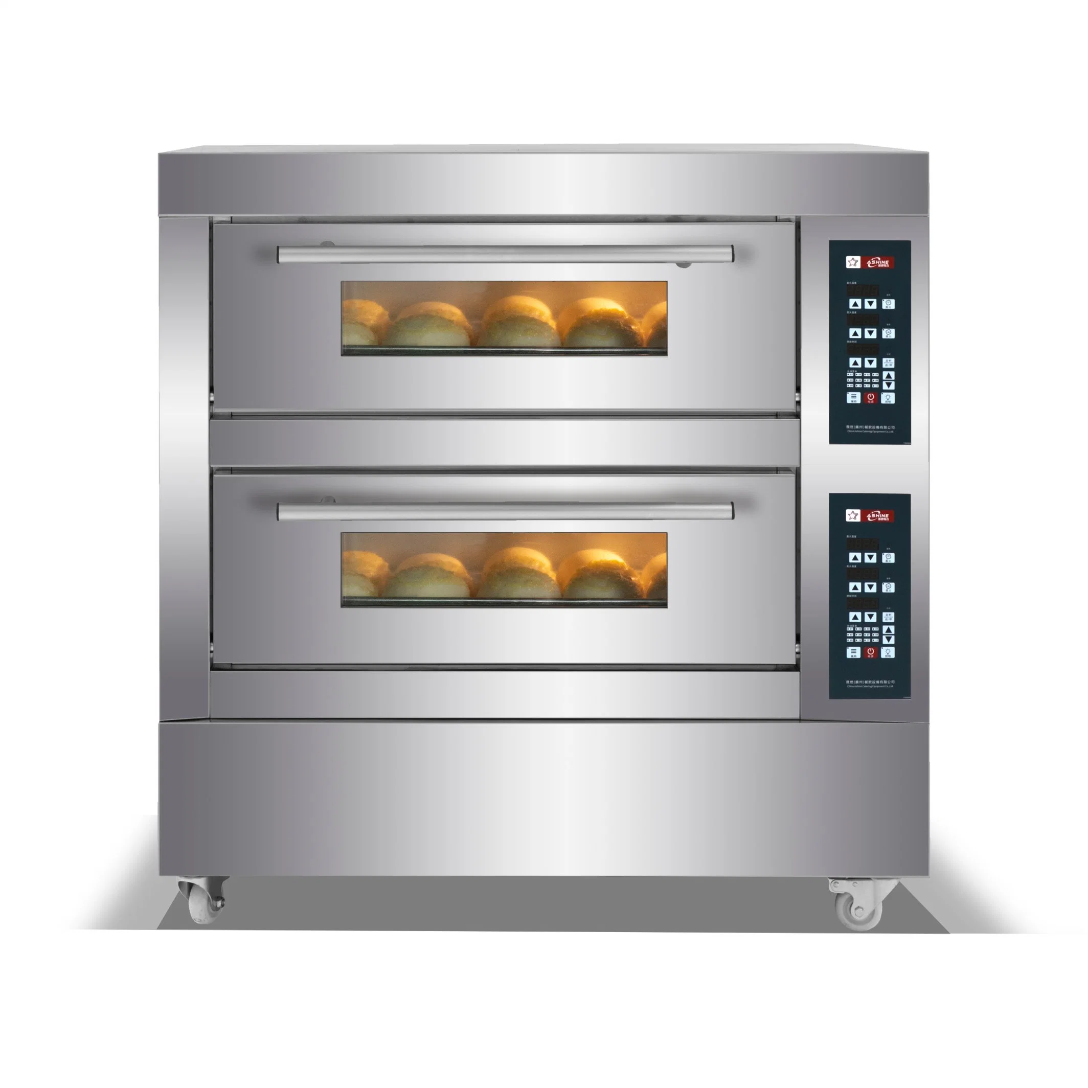 1 Deck 3 Trays BRead and Pizza Baking Oven Electric النطاق الحراري نموذج الميكروويف الاستخدام التجاري