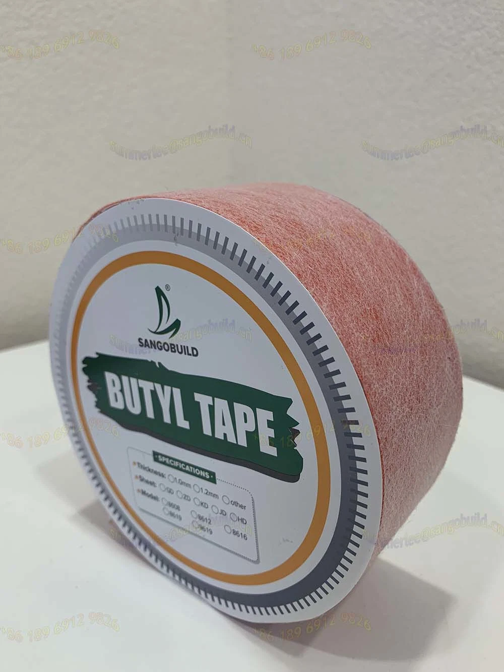 Waterproof Building Material Anti-Leak Usage Industry Need Tunneling Project Made in China Butyl Sealing Rubber Self Adhesive Tape