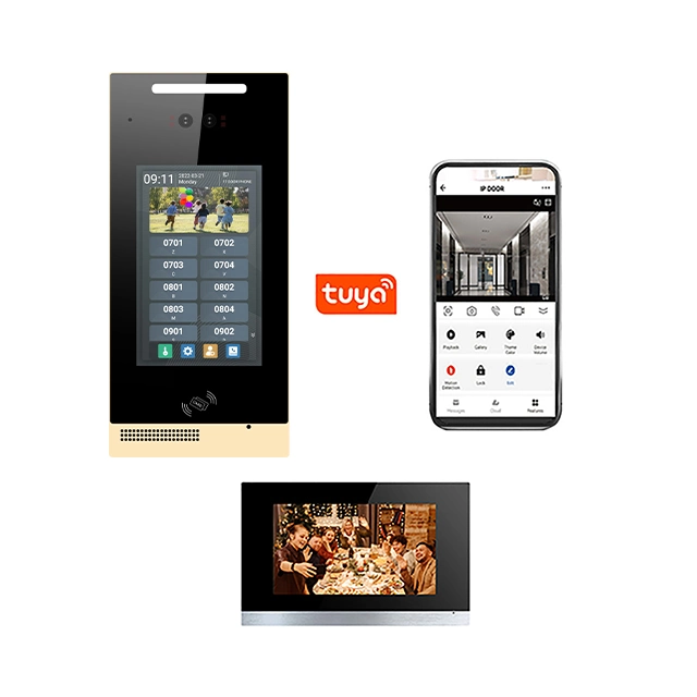 IP Video Türtelefon Android Intercom Zutrittskontrollsystem