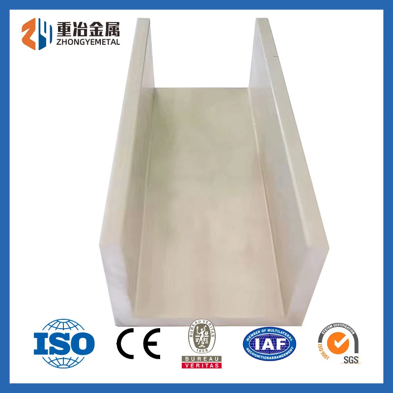 High quality/High cost performance  6061/6060/6063 Aluminum Alloy U-Shaped Profiles for Transformers