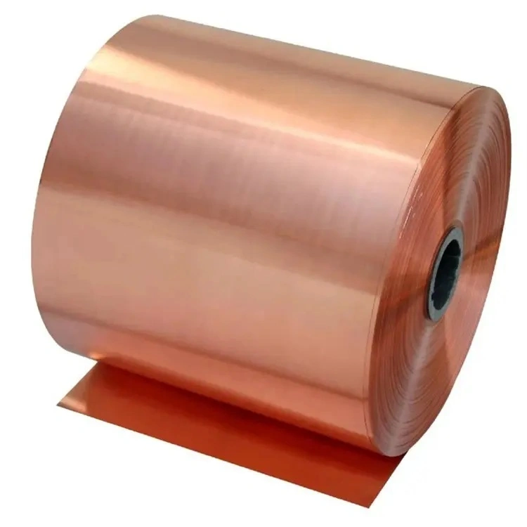 High quality/High cost performance  Copper Foil Tape/Pure Brass Copper Strip Coil /Wholesale/Supplier High Tensile Strength Red Pure Copper Strips