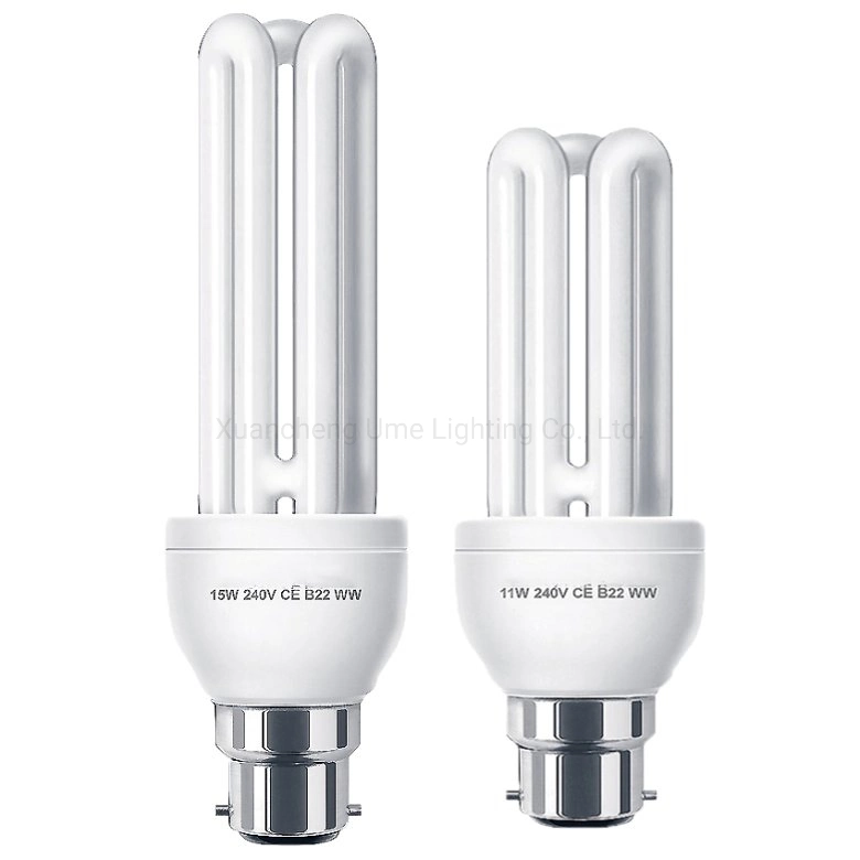 Cheap Price Free Sample 2u 3u 4u 6u CFL, Energy Saving Lighting Bulb- 11watt Compact Fluorescent Lamp 15W Lamp Light Bulbs