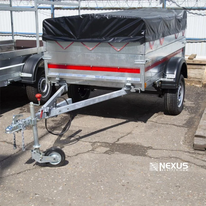 Pickup Truck Can Be Towed Hook Type Mobile Van Trailer