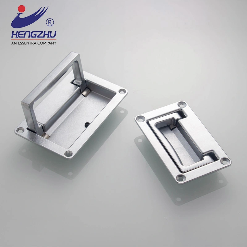 Hinged Recessed Handle Zinc Die Casting Pl002-2