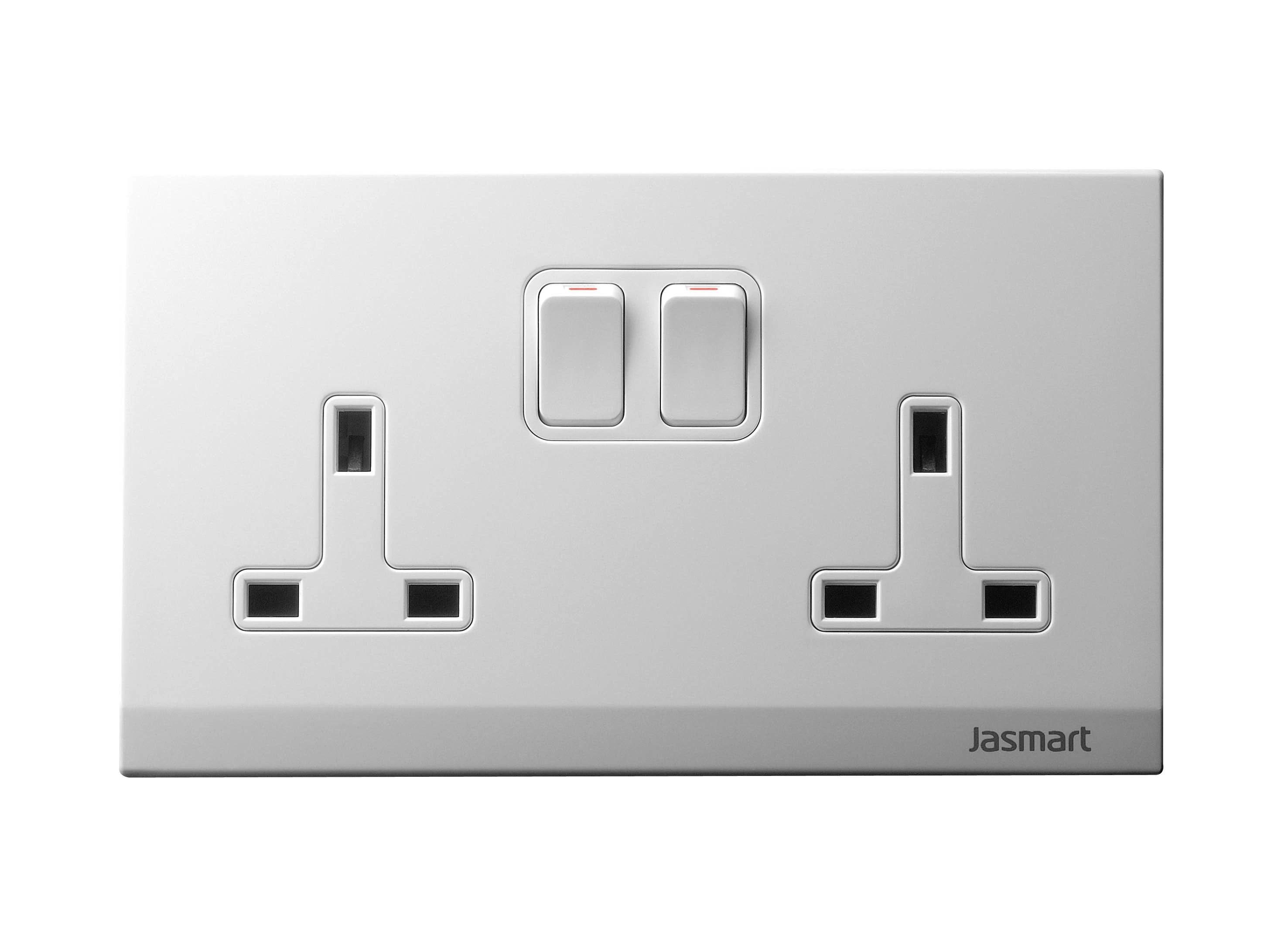 Twin Switched Socket outlet, Twin Socket outlet with D/P switch (S146K1Z3F / S146K2Z3F)