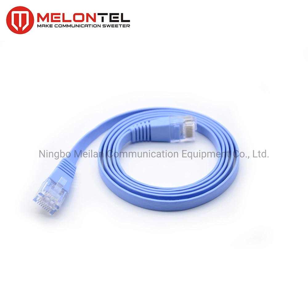 Cat. 5e Cat. 6 Ethernet Flat Cable RJ45 Connector LAN Cable