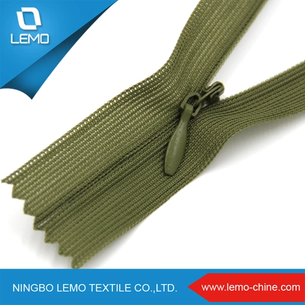 Colorful Invisible Zipper with High quality/High cost performance 