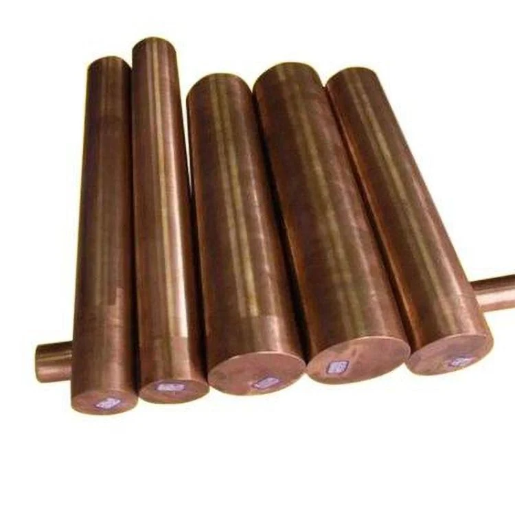 High quality/High cost performance C11000 C101 Dia 2-90mm Round Rod Copper Bar Hard Half-Hard 99.9% Pure Copper Red Copper