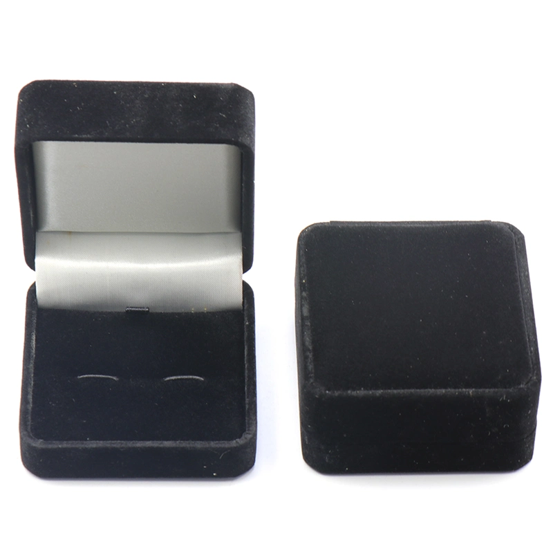 Factory Custom Made High quality/High cost performance  Packing Product Manufacturer Customized Yellow Leatherette Paper Package Gift Box Bespoke Rectangular Cufflink Presentation Box