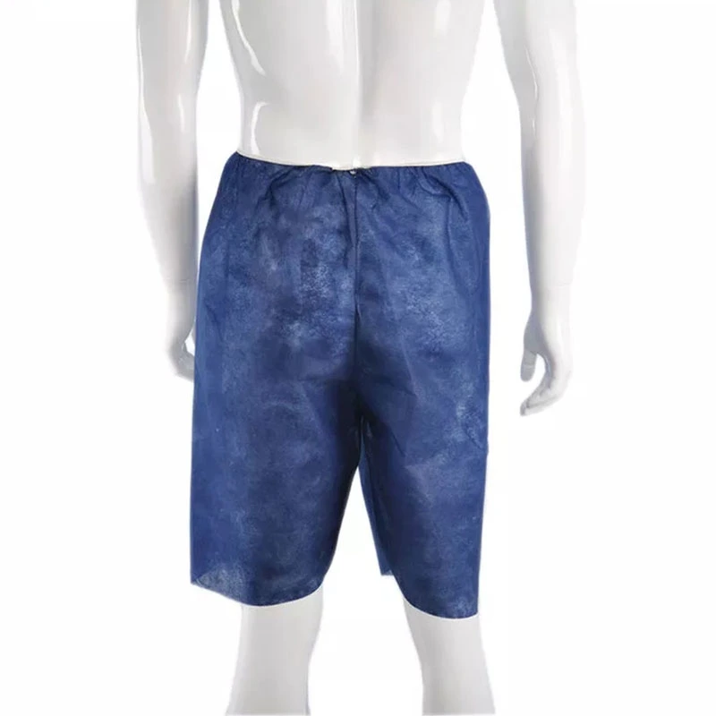 Sauna Steam Room Men's Black Disposable Boxer Shorts Paper Underwear