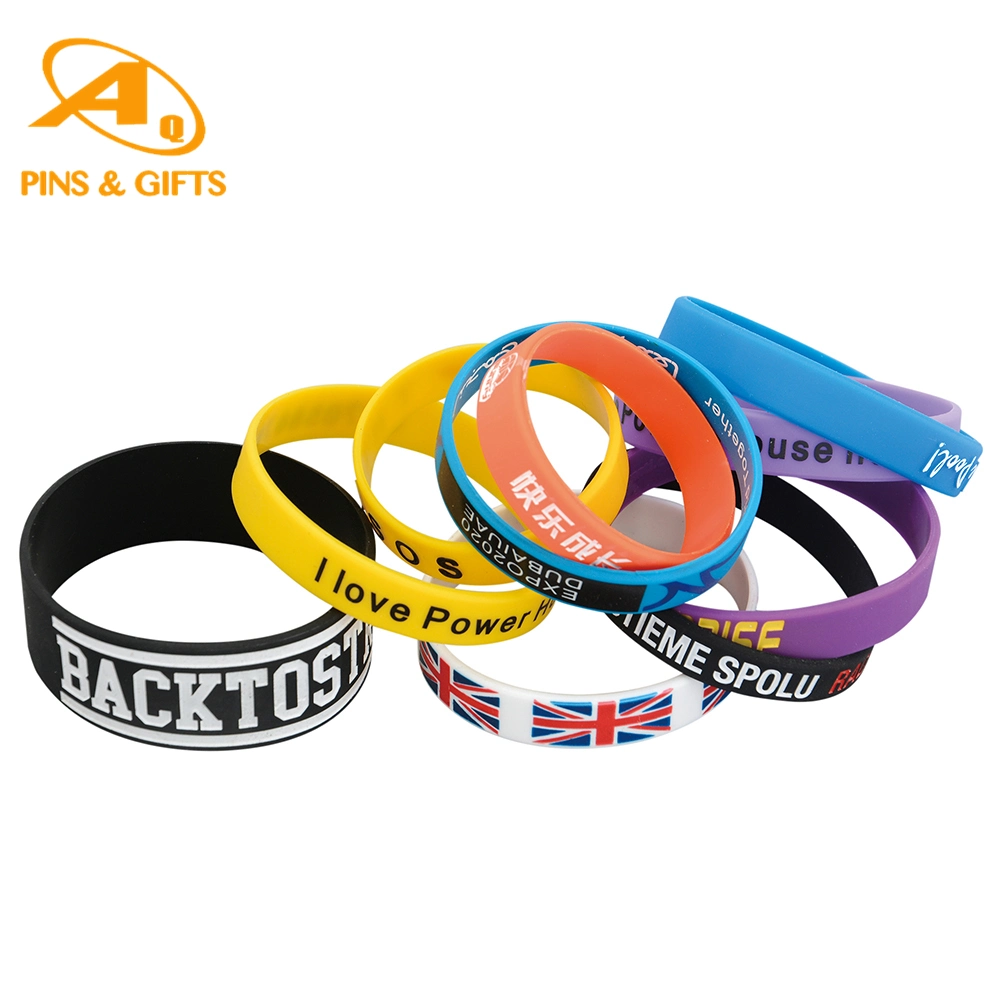 Supply Dilated Bangle Plastic Watch Wholesale/Supplier Charms Concave Carved Coloring Environmental for Individual Silicone Bracelet