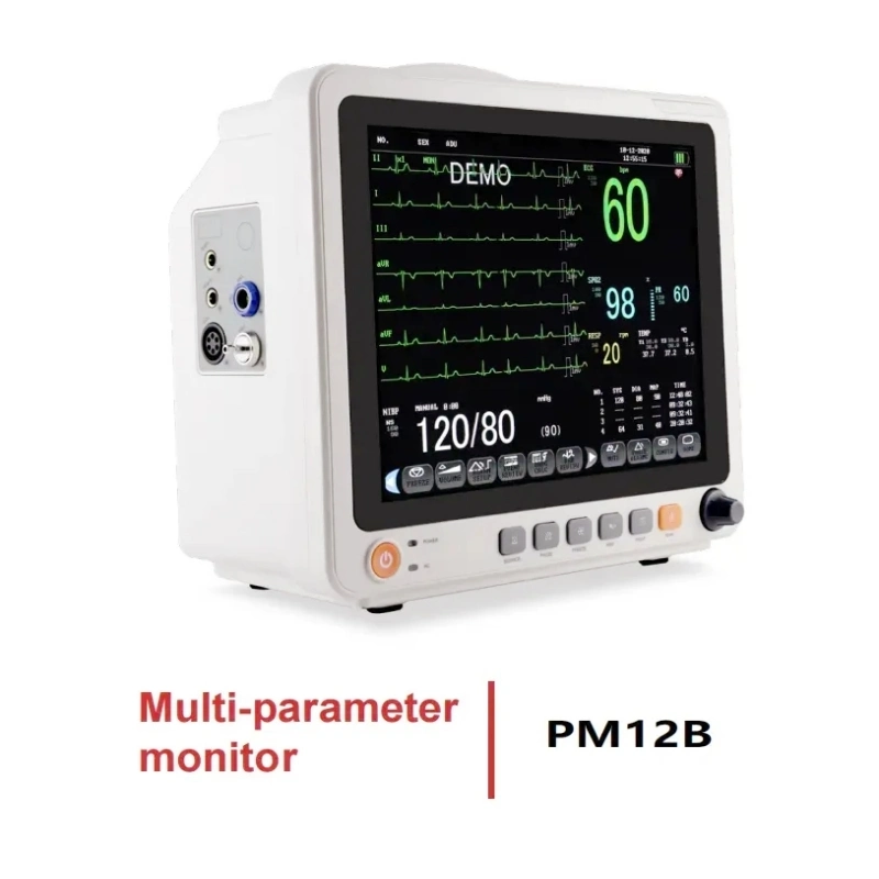 Aliroad PM12b machine médicale Hôpital multi-paramètres Système de surveillance portatif multiparamètres ICU