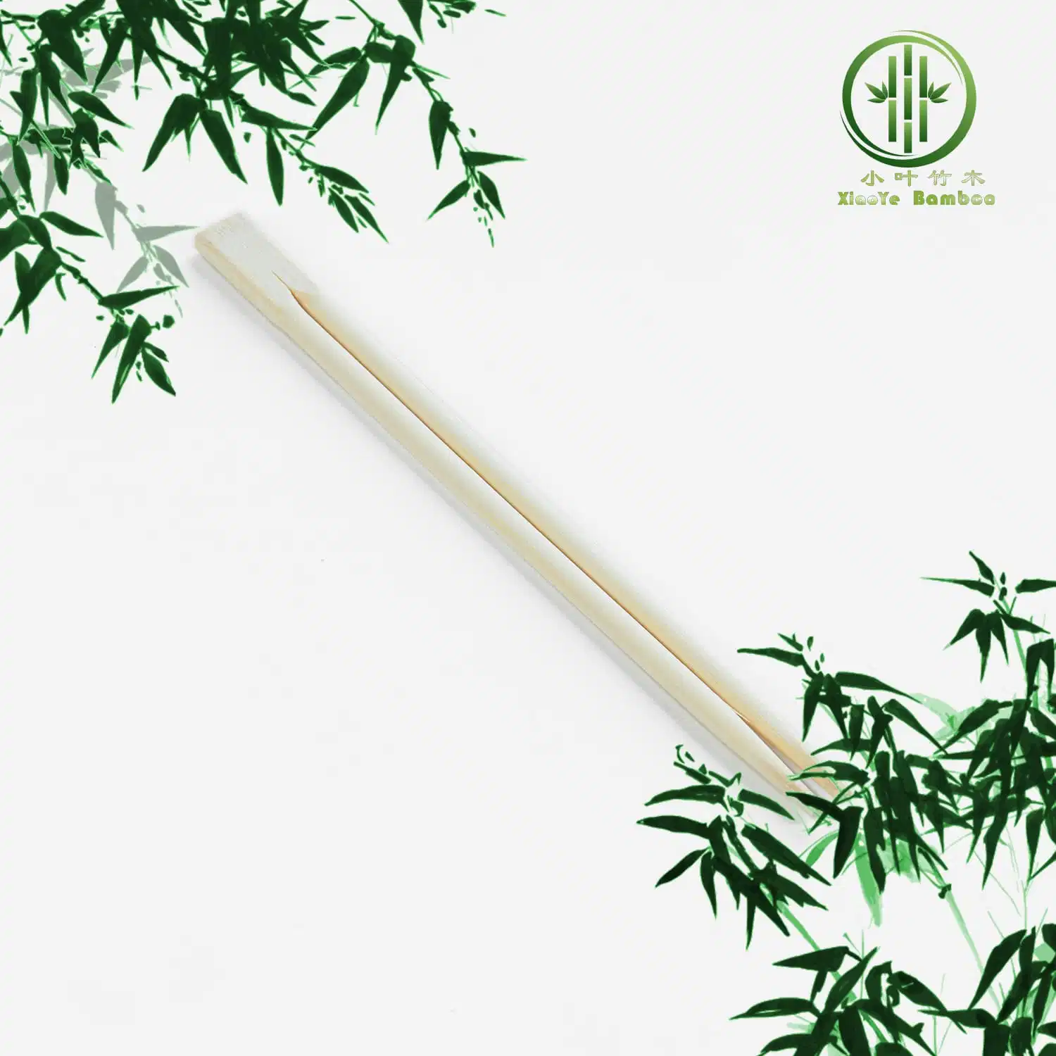 Hot Selling OEM&amp;ODM Print avec logo Twins Bamboo Disposable Chopsticks