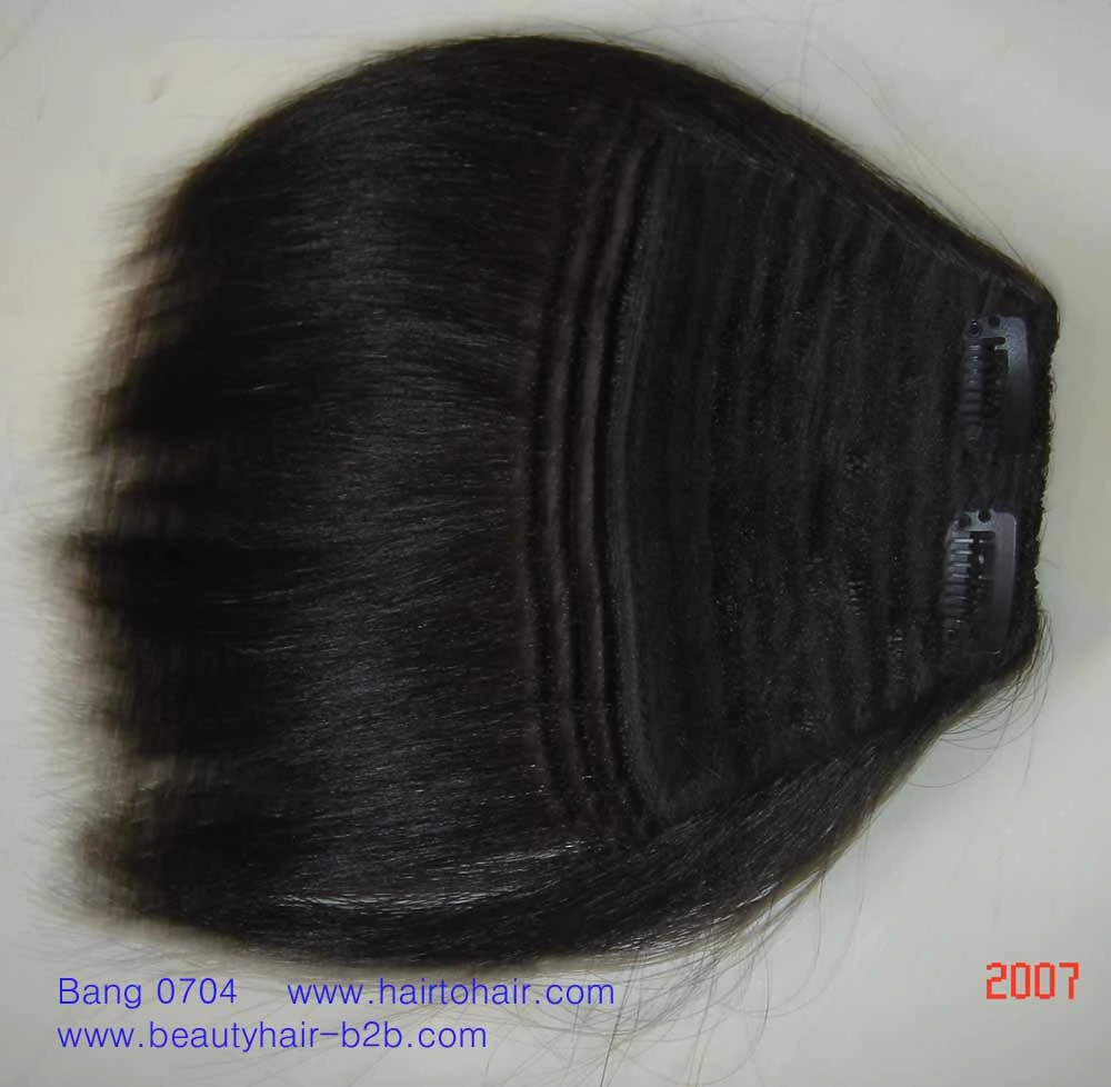 Frente Bangs, secador de flequillo, delantera de encaje Toupee