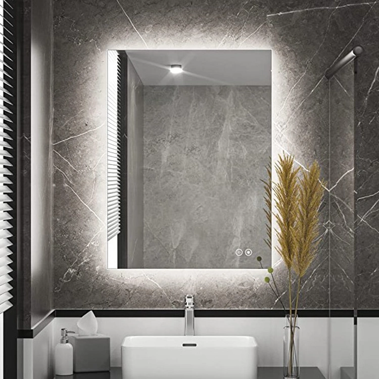 Китай оптовая торговля в ванной комнате Smart LED Безрамные лампа наружного зеркала заднего вида на стене в левом противосолнечном козырьке