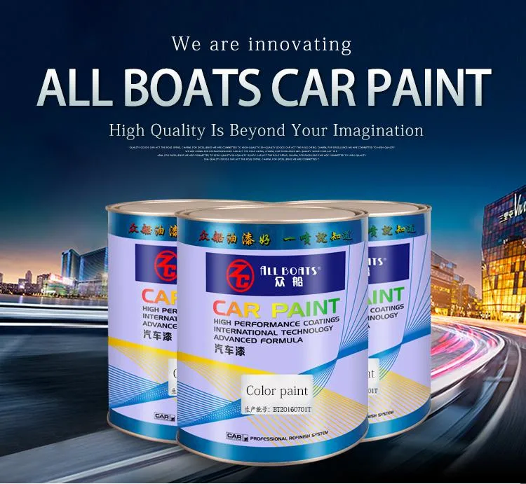 Standard Green 2K Solid Colors Acrylic Boat Car Auto Paint