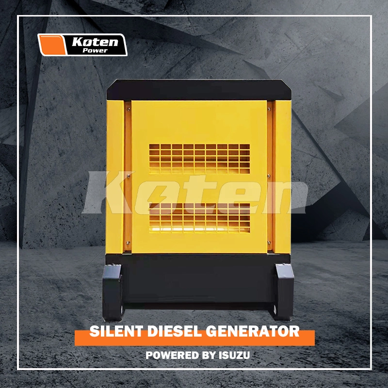 Single Phase 60Hz 120/240V 25kVA Silent Diesel Generator Powered by Jmc Engine