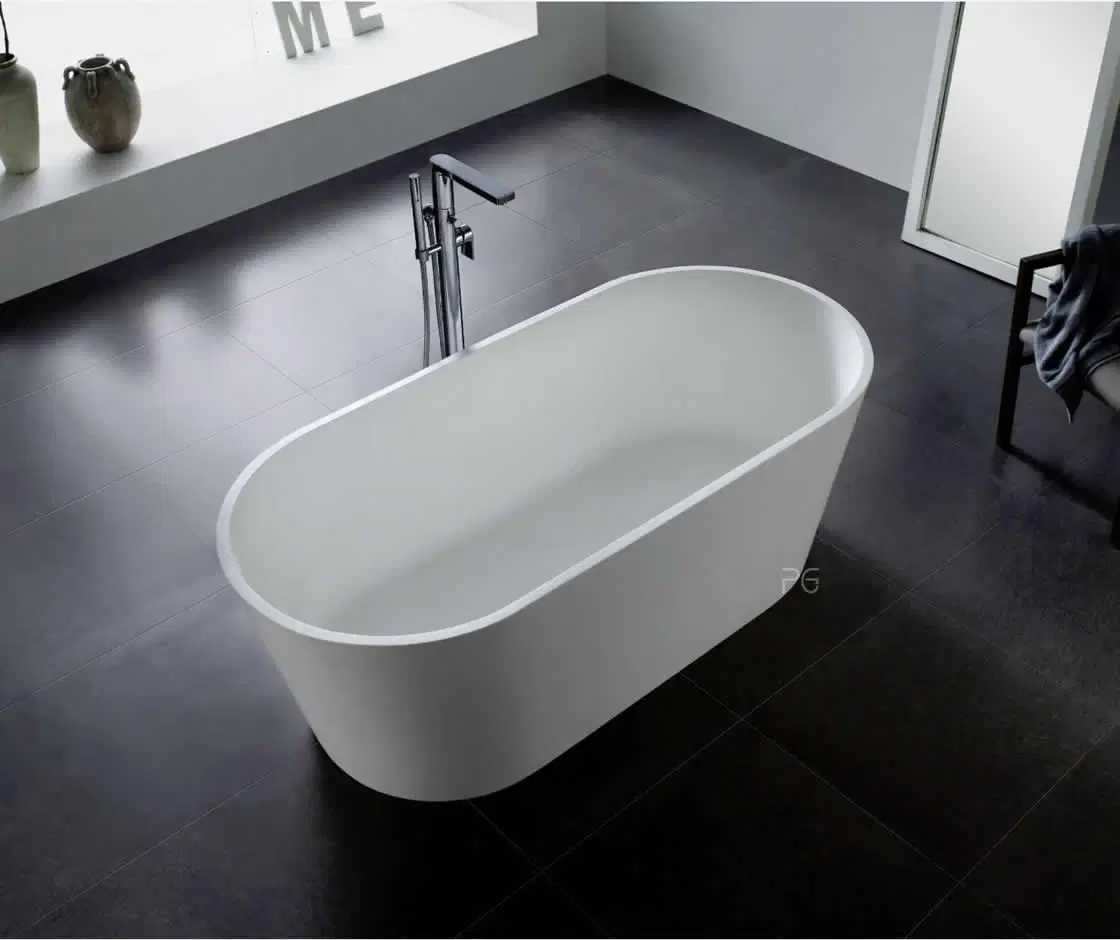 Free Standing Rectangle Bathtub Simple Morden Design