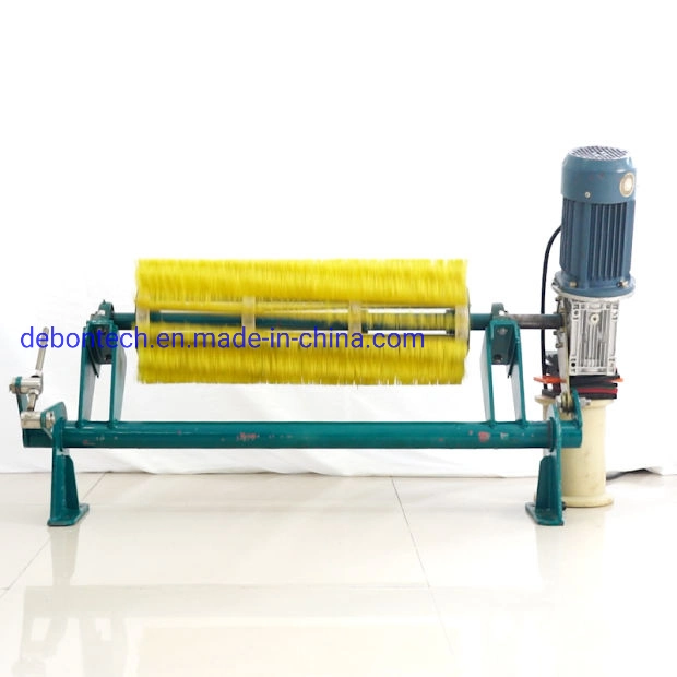 Electric Rotary Conveyor Brush Cleaner for Patterned Belts