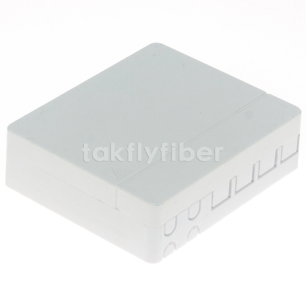 4 Ports Splice Box Fiber Optic Desk Box